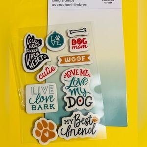 Cold Nose Warm Heart 10pc Dog Stamps